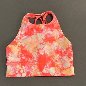 Lululemon womens Vibrant Tie-Dye Sports Bra